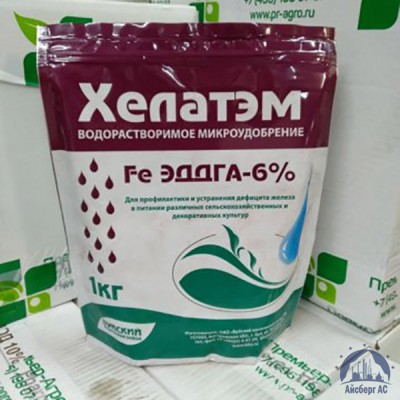 Удобрение ХЕЛАТЭМ Fe 6 Fe EDDHA (ЭДДГА) 6 % купить в Ижевске