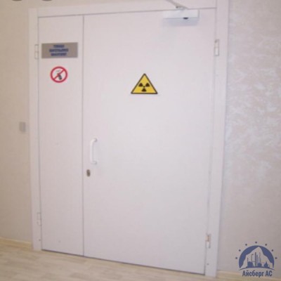 Рентгенозащитная алюминиевая дверь 1070х2080-1 мм купить в Ижевске