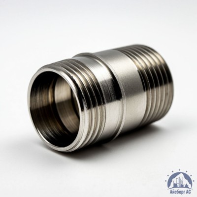 Ниппель переходной нержавеющий DN 32х15 1 1/4"-1/2" 42,4х21,3 мм AISI 316 двойной НР-НР купить в Ижевске
